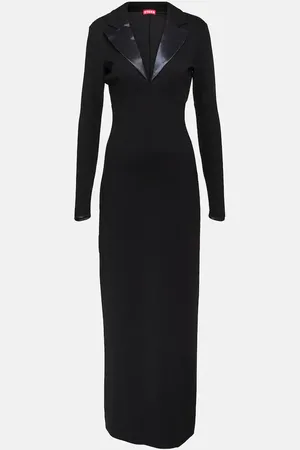 Staud Humboldt knitted maxi dress