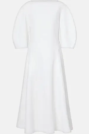Jil Sander Linen midi dress