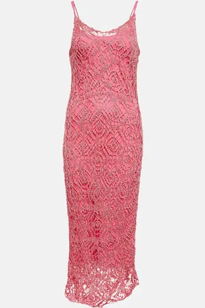 Tom Ford Openwork knit maxi dress