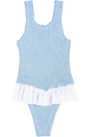 Hunza G Denise ruffled swimsuit