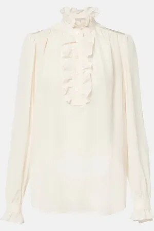 Stella McCartney Meredith ruffled silk blouse