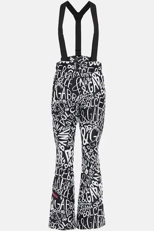 Dolce & Gabbana Logo-print ski salopettes