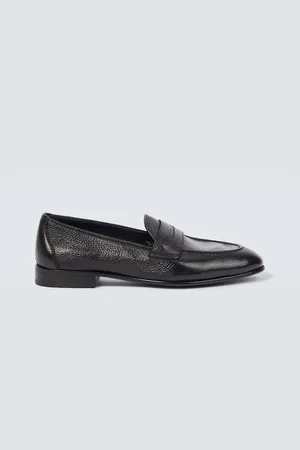 BRIONI Appia penny leather loafers