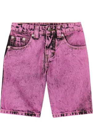 Molo Art denim Bermuda shorts