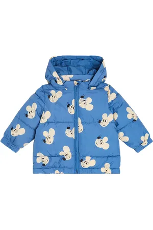 Bobo Choses Baby Mouse printed puffer coat