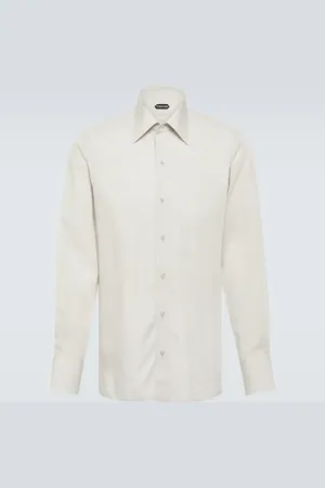Tom Ford Striped lyocell-blend shirt