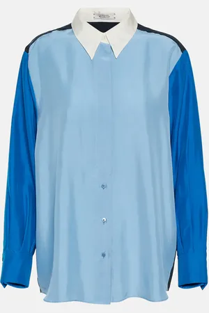 Dorothee Schumacher Colorblock silk blouse