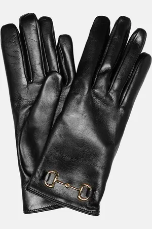 Gucci Horsebit leather gloves