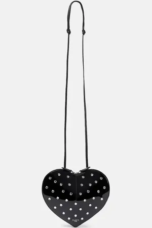 Alaïa Le CÅur studded leather crossbody bag