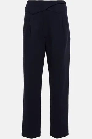 Blazé Milano Basque high-rise virgin wool pants