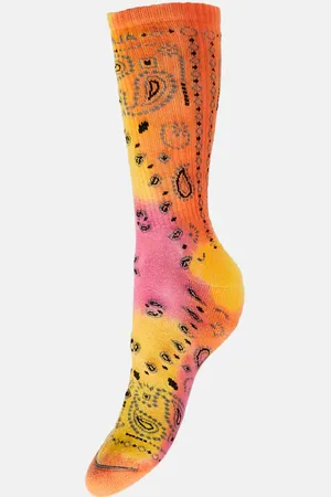 Alanui Bandana cotton-blend socks
