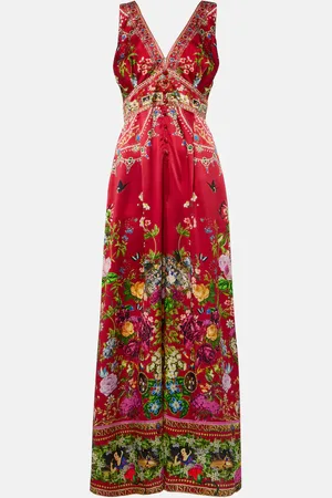 Camilla Printed silk jumpsuit