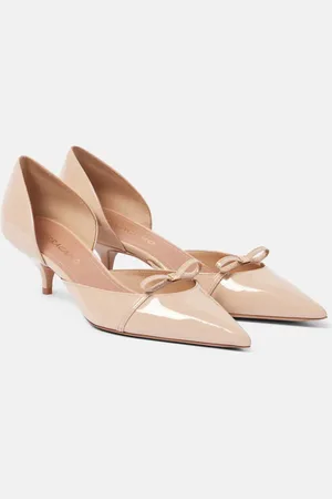 Salvatore Ferragamo Gyoia Dorsay 40 patent leather pumps