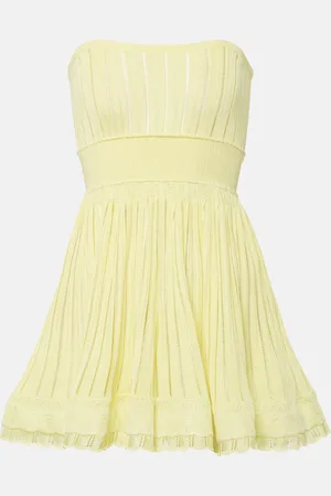 Alaïa Crinoline pointelle jersey romper