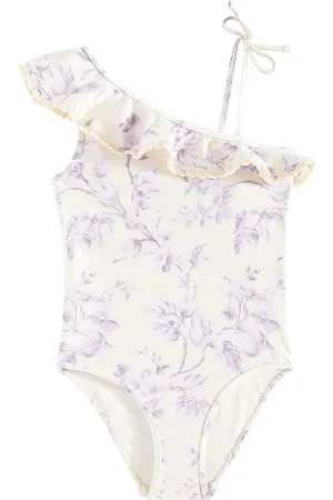 ZIMMERMANN Halliday floral ruffled swimsuit