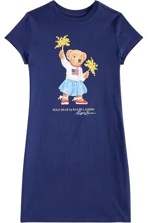 Ralph Lauren Polo Bear cotton jersey T-shirt dress