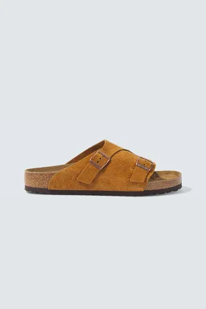 Birkenstock ZÃ¼rich suede mules