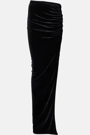 Rick Owens Lilies Svita jersey maxi skirt