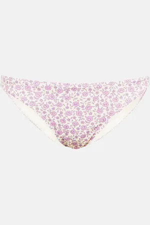 Tory Burch Floral low-rise bikini bottoms