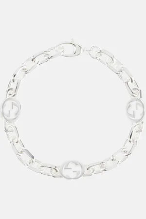 Gucci Interlocking G sterling bracelet