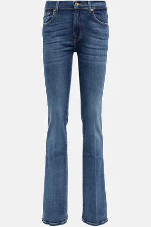 7 for all Mankind Mid-rise bootcut jeans