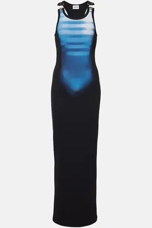 Jean Paul Gaultier Le Male cotton-blend jersey maxi dress