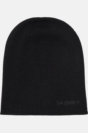 Saint Laurent Logo cashmere beanie