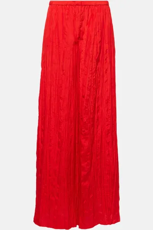 Joseph Thoresby plissÃ© silk palazzo pants