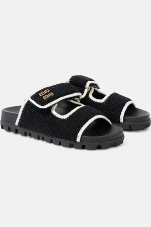Miu Miu Crochet sandals