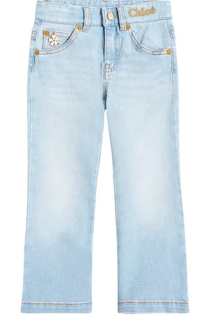 Chloé Logo wide-leg jeans
