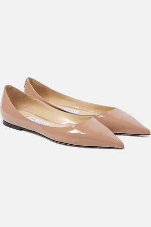 Jimmy Choo Love patent leather ballet flats