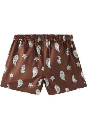 Mini Rodini Paisley cotton Bermuda shorts