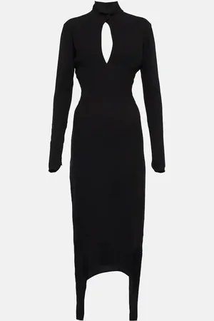 Patou Cutout jersey midi dress