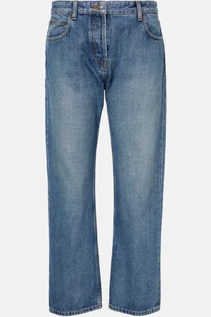 The Row Riaco low-rise straight jeans