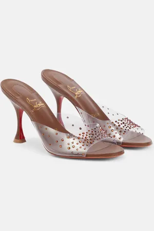 Christian Louboutin Nudes Degramule embellished mules