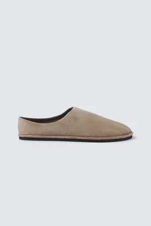 Auralee Suede slippers