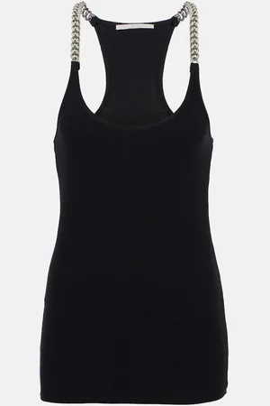 Stella McCartney Cotton-blend tank top