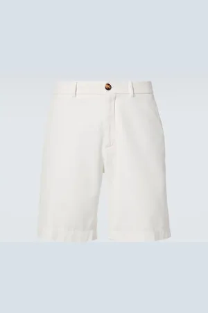 Brunello Cucinelli Cotton twill Bermuda shorts