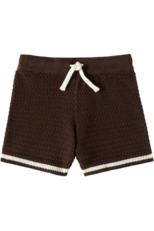 Mini Rodini Crochet cotton shorts