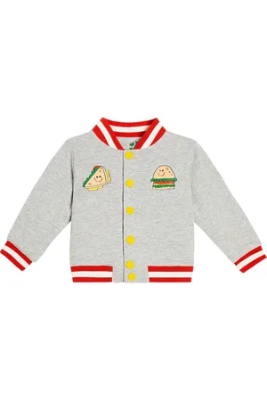 Stella McCartney Printed cotton jersey cardigan