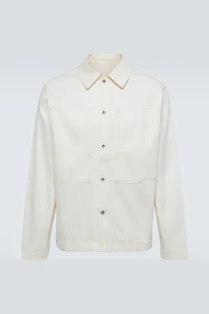 Kenzo Logo denim shirt