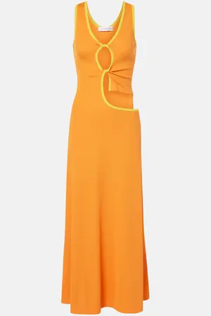 CHRISTOPHER ESBER Open Twist maxi dress