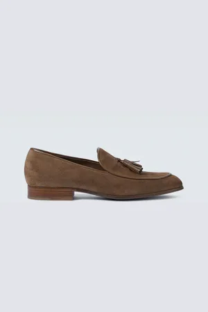 Gianvito Rossi Julio suede loafers