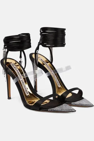 ALEXANDRE VAUTHIER Metafisico 105 crystal-embellished sandals