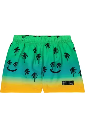 Molo Baby Niko printed swim trunks