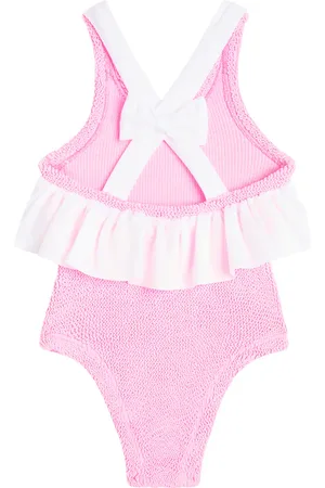 Hunza G Baby Lara bow-detail swimsuit