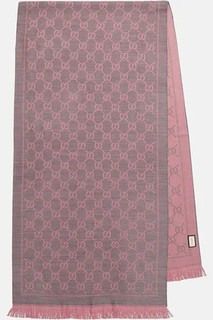 Gucci GG wool jacquard scarf