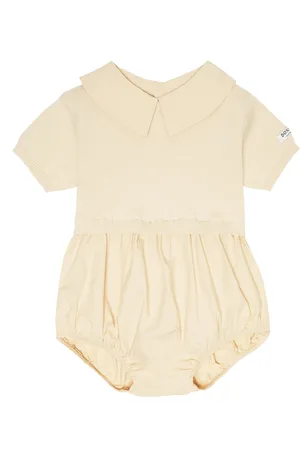 Donsje Baby Sieber cotton playsuit