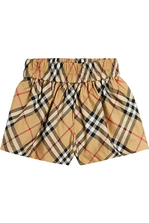 Burberry Baby Burberry Check cotton-blend shorts