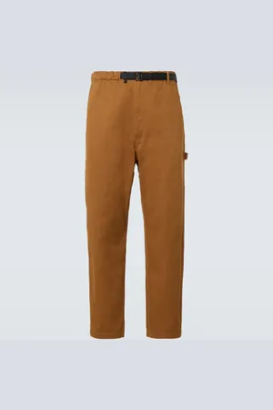 Comme des Garçons Herringbone cotton straight pants